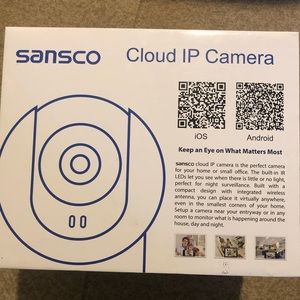 Brand New Sansco Cloud IP Security Home Camera